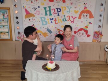 유아부 8월 생일 축하 파티