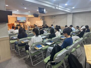 청소년부예배